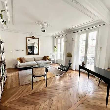 Marais Parisien Chic Lägenhet *